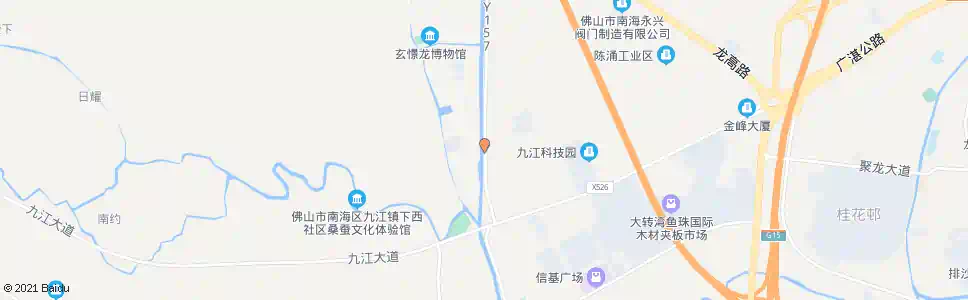 佛山大伸水闸_公交站地图_佛山公交_妙搜公交查询2025