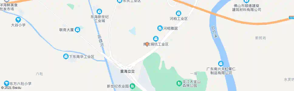 佛山东头新村_公交站地图_佛山公交_妙搜公交查询2025