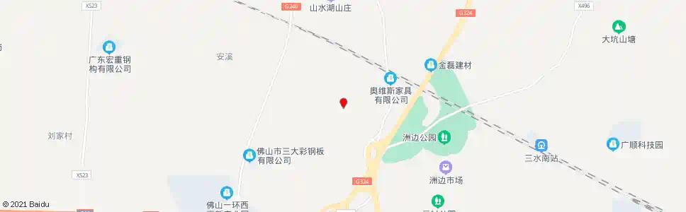 佛山显和村_公交站地图_佛山公交_妙搜公交查询2025