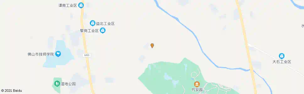 佛山豸厦村_公交站地图_佛山公交_妙搜公交查询2025