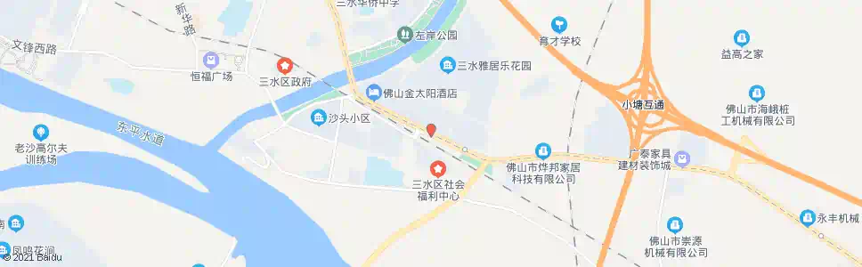 佛山奥林匹克花园_公交站地图_佛山公交_妙搜公交查询2025