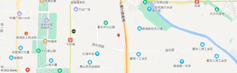 佛山夏北村委_公交站地图_佛山公交_妙搜公交查询2025