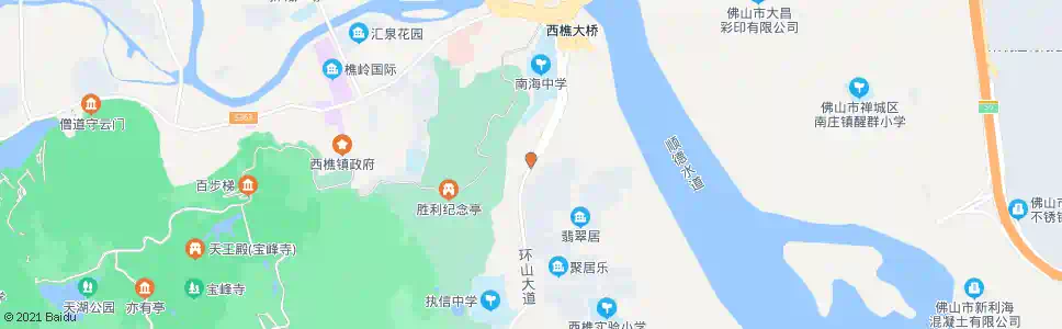 佛山山根莘村(樵晖新城)_公交站地图_佛山公交_妙搜公交查询2025