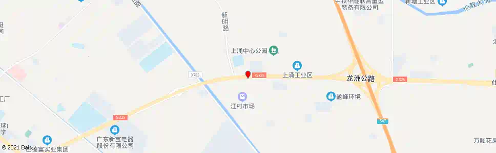 佛山龙洲路江村路口_公交站地图_佛山公交_妙搜公交查询2025