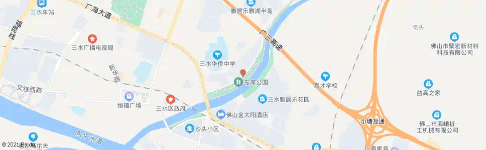 佛山东海蓝湾_公交站地图_佛山公交_妙搜公交查询2025