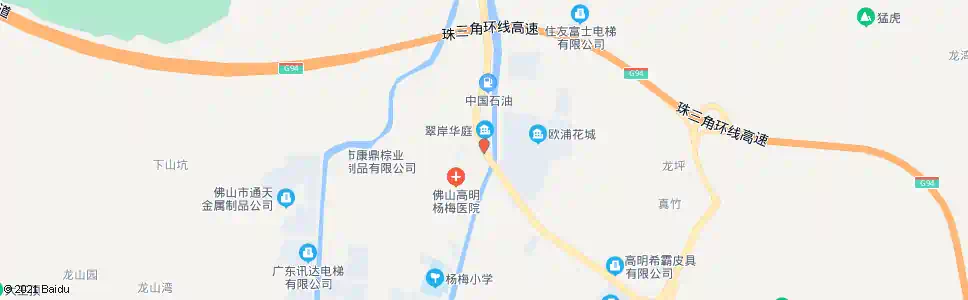 佛山杨梅圩_公交站地图_佛山公交_妙搜公交查询2025
