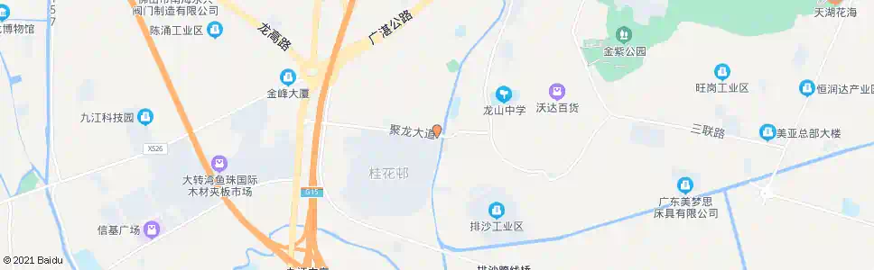 佛山聚龙站_公交站地图_佛山公交_妙搜公交查询2025