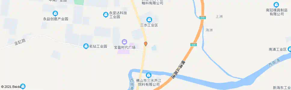 佛山三江圩_公交站地图_佛山公交_妙搜公交查询2025