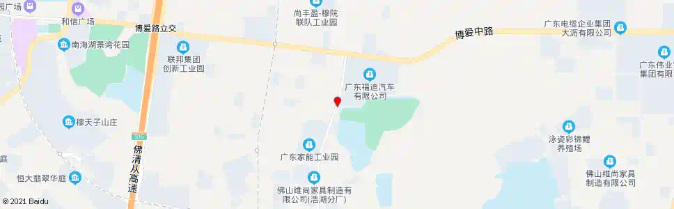 佛山刘洞村_公交站地图_佛山公交_妙搜公交查询2025