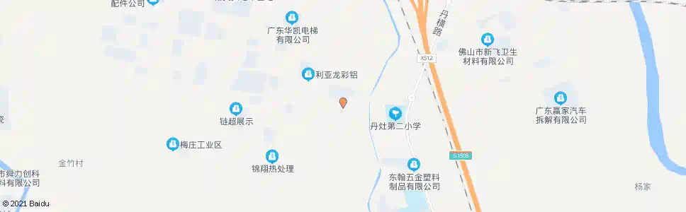 佛山梅庄市场_公交站地图_佛山公交_妙搜公交查询2025