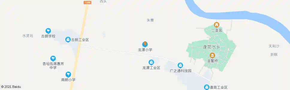 佛山龙潭小学_公交站地图_佛山公交_妙搜公交查询2025