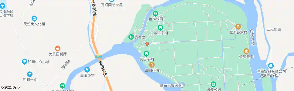 佛山鲁二_公交站地图_佛山公交_妙搜公交查询2025