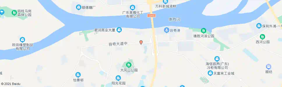 佛山容山邮局_公交站地图_佛山公交_妙搜公交查询2025