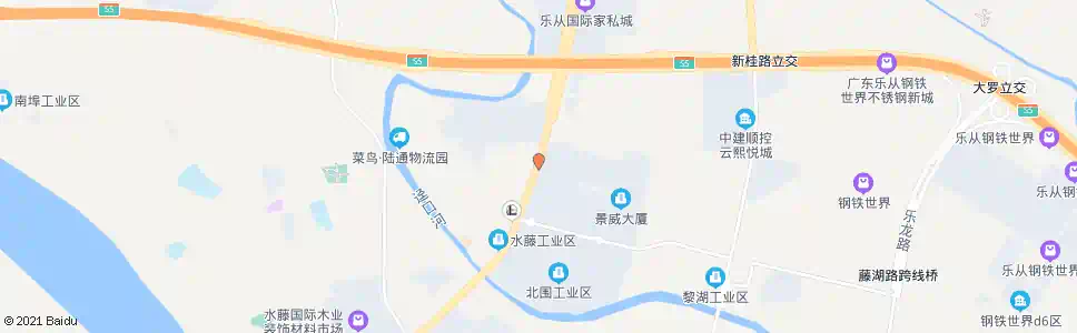 佛山红星美凯龙_公交站地图_佛山公交_妙搜公交查询2025