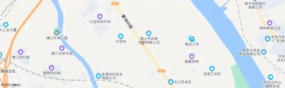佛山马陈村路口_公交站地图_佛山公交_妙搜公交查询2025