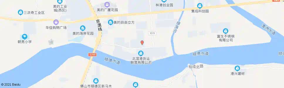 佛山西区第三工业区_公交站地图_佛山公交_妙搜公交查询2025