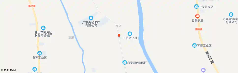 佛山下坊村_公交站地图_佛山公交_妙搜公交查询2025