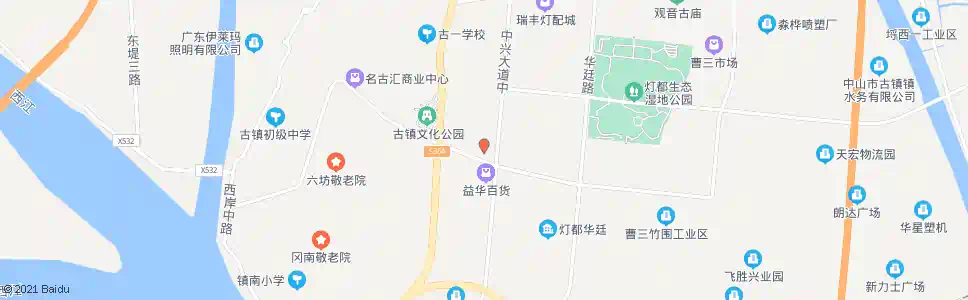 佛山六坊花园_公交站地图_佛山公交_妙搜公交查询2025