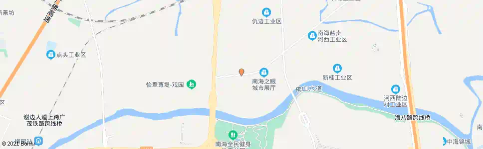 佛山岳利沙_公交站地图_佛山公交_妙搜公交查询2025