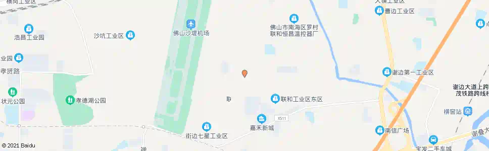 佛山联和社区服务中心_公交站地图_佛山公交_妙搜公交查询2025
