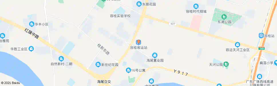 佛山容桂客运站_公交站地图_佛山公交_妙搜公交查询2025