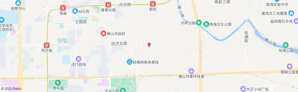 佛山塘房村_公交站地图_佛山公交_妙搜公交查询2025