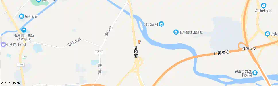佛山南海碧桂园路口_公交站地图_佛山公交_妙搜公交查询2025