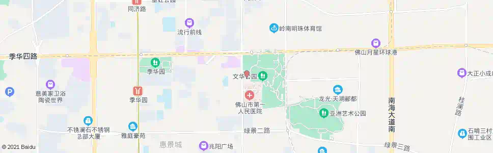 佛山岭南大道公交枢纽站_公交站地图_佛山公交_妙搜公交查询2025