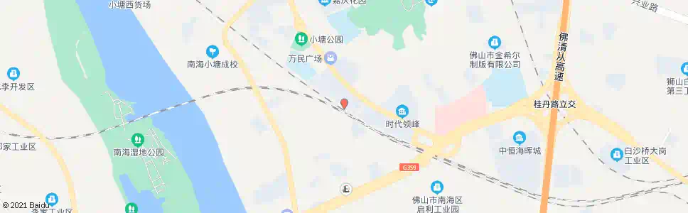 佛山站前路_公交站地图_佛山公交_妙搜公交查询2025