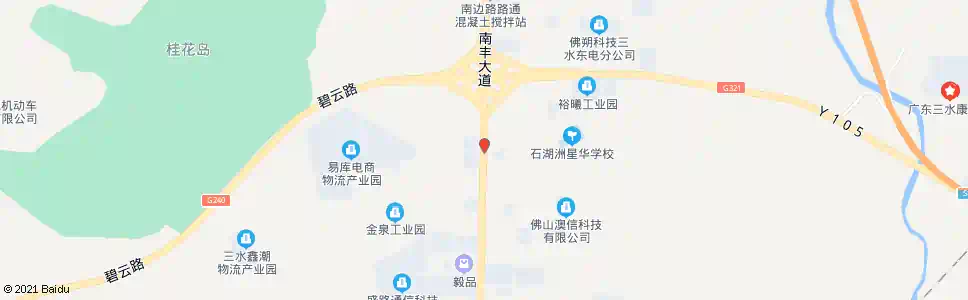 佛山社堂村_公交站地图_佛山公交_妙搜公交查询2025