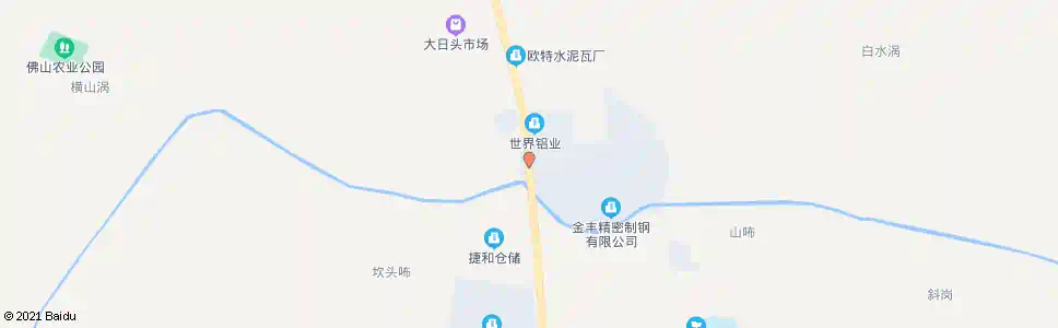 佛山广成铝业_公交站地图_佛山公交_妙搜公交查询2025