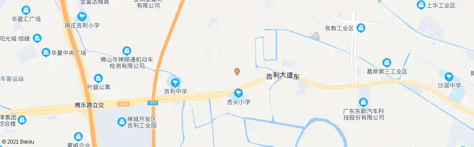 佛山如意坊_公交站地图_佛山公交_妙搜公交查询2025