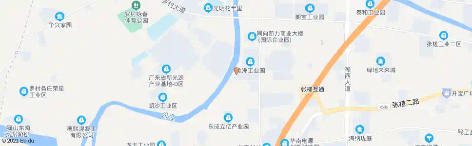 佛山欧洲工业园西_公交站地图_佛山公交_妙搜公交查询2025