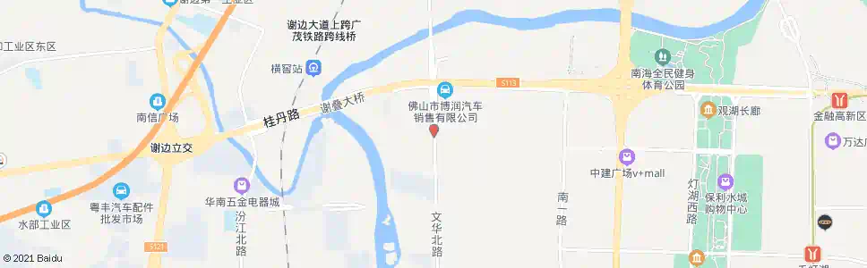 佛山俊怡花园_公交站地图_佛山公交_妙搜公交查询2025