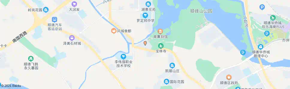佛山党校路口_公交站地图_佛山公交_妙搜公交查询2025