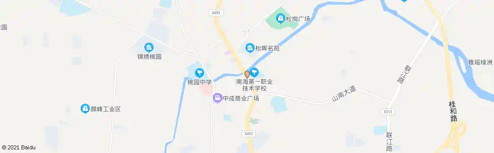 佛山松岗村_公交站地图_佛山公交_妙搜公交查询2025