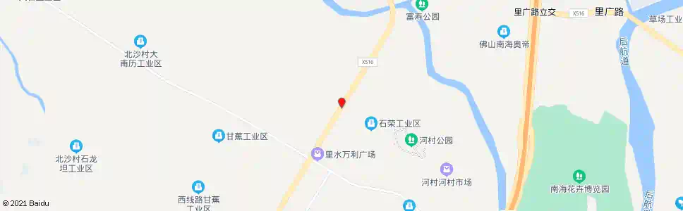 佛山邓岗_公交站地图_佛山公交_妙搜公交查询2025