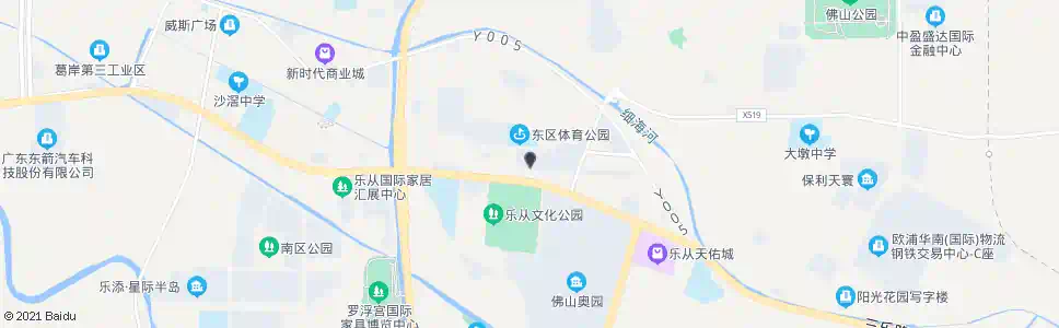佛山金豪摩托厂_公交站地图_佛山公交_妙搜公交查询2025