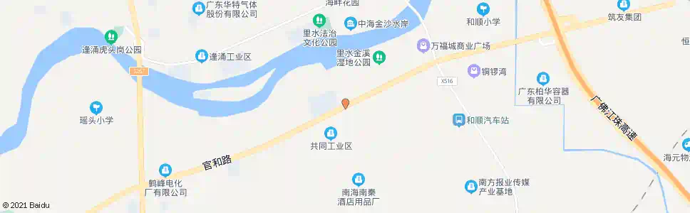 佛山金星鞋厂_公交站地图_佛山公交_妙搜公交查询2025