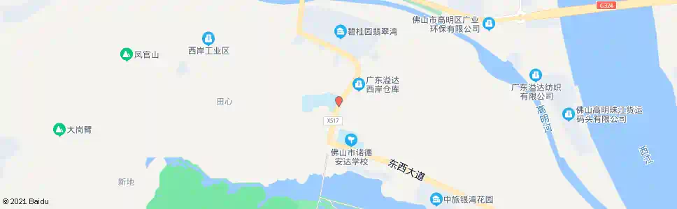 佛山西岸学校_公交站地图_佛山公交_妙搜公交查询2025