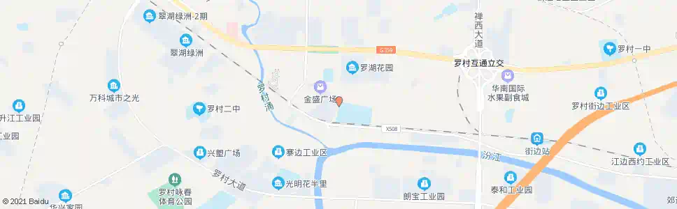 佛山罗村高中_公交站地图_佛山公交_妙搜公交查询2025