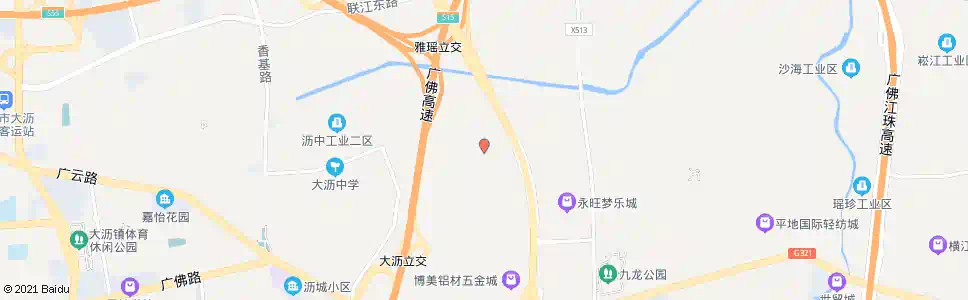 佛山联滘村临时站_公交站地图_佛山公交_妙搜公交查询2025