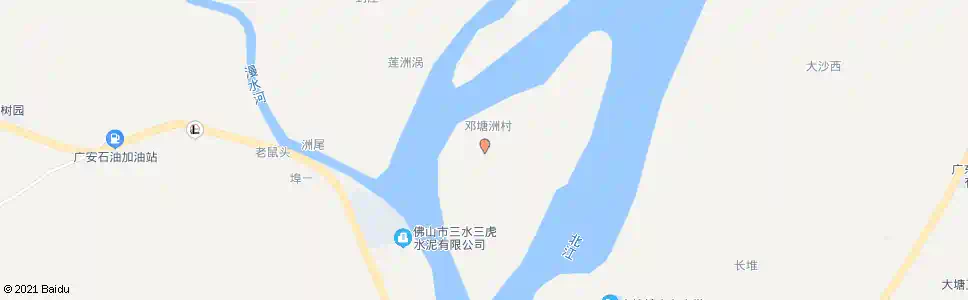 佛山邓塘洲_公交站地图_佛山公交_妙搜公交查询2025