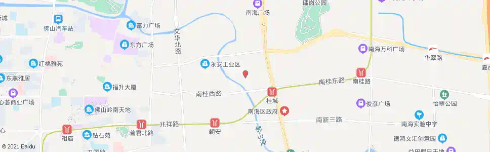 佛山钟村小学_公交站地图_佛山公交_妙搜公交查询2025