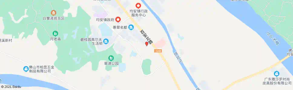 佛山百安路百丈_公交站地图_佛山公交_妙搜公交查询2025
