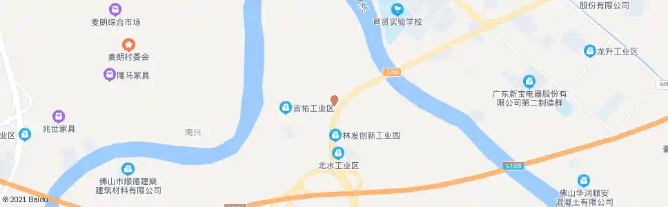 佛山百丈村路口_公交站地图_佛山公交_妙搜公交查询2025
