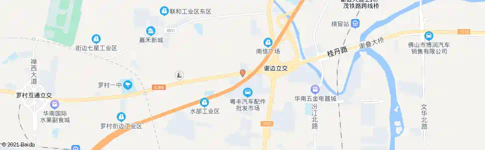 佛山乐城_公交站地图_佛山公交_妙搜公交查询2025