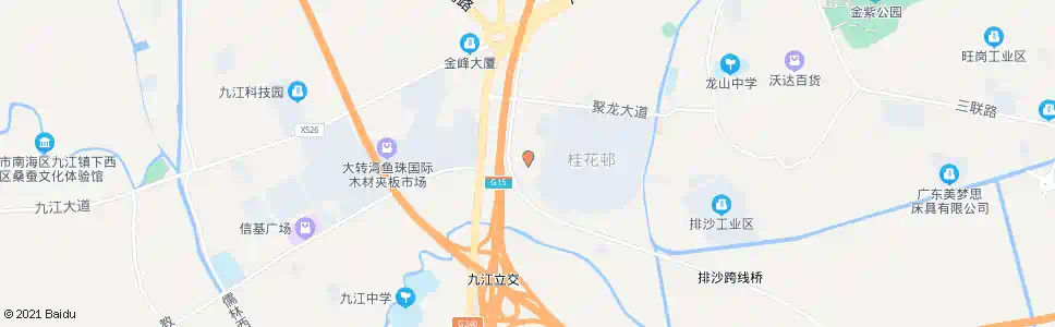 佛山白庙村(东行)_公交站地图_佛山公交_妙搜公交查询2025