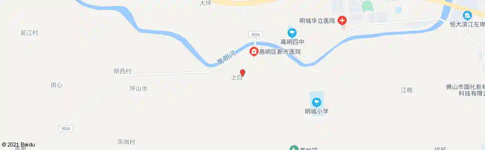 佛山白庙村_公交站地图_佛山公交_妙搜公交查询2025
