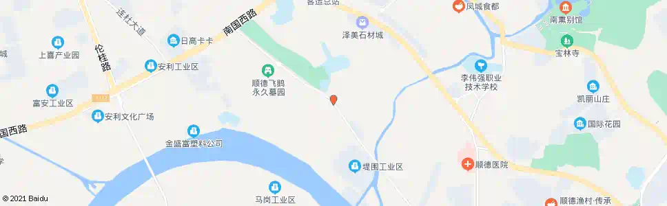 佛山厚街村_公交站地图_佛山公交_妙搜公交查询2025